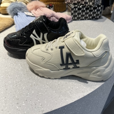 韩代童鞋MLB儿童潮牌休闲运动鞋老爹鞋折扣款B84N