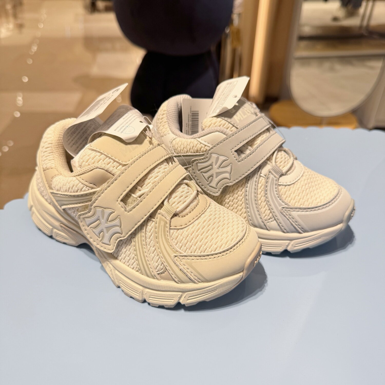 MLB儿童时尚魔术贴休闲运动鞋