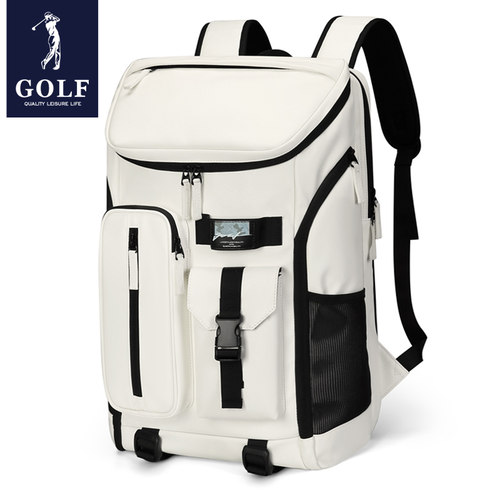 GOLF双肩背包羽毛球网球拍包男女士旅行包大容量学生书包独立鞋仓