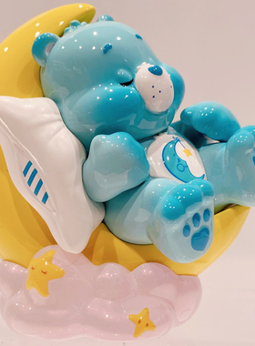Carebears爱心小熊云中乐园盲盒可爱手办摆件女孩礼品新款网红4代