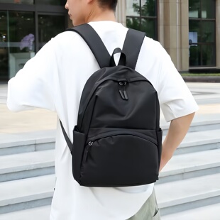 情侣16寸双肩包超小双肩包男双肩背包女新款迷你背包轻便书包通勤