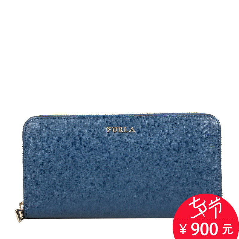 FURLA/ܽÀÕýƷпîţƤ´¿É«ÀÁ´Å®Ê¿¶Ì¿îÇ®°üÇ®¼Ð