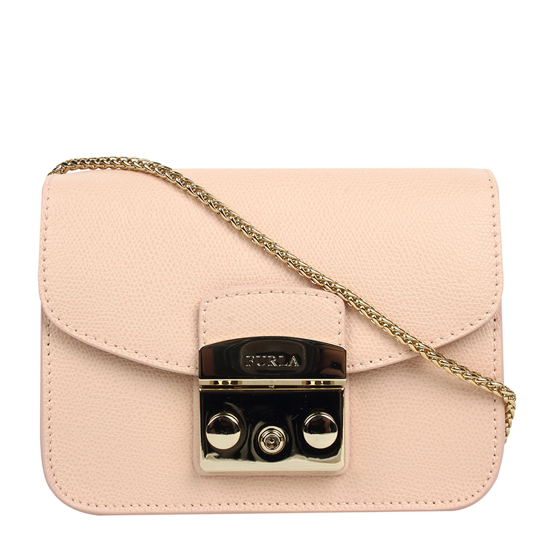 FURLA/ܽÀMETROPOLISţƤСºÅÁ´ÌõŮʿб¿æ°üС·½°ü