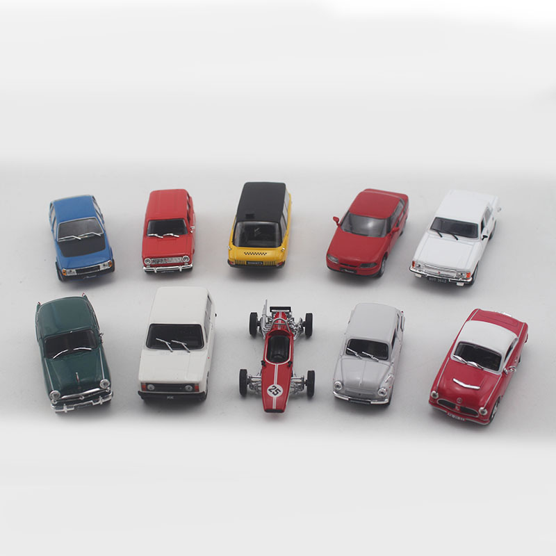 清仓车模deagostini  1/43前苏联 的士出租车 合金汽车模型 散包