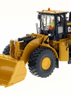 DM CAT 980K卡特轮式装载机岩石配置工程模型摆件合金1:50 85296