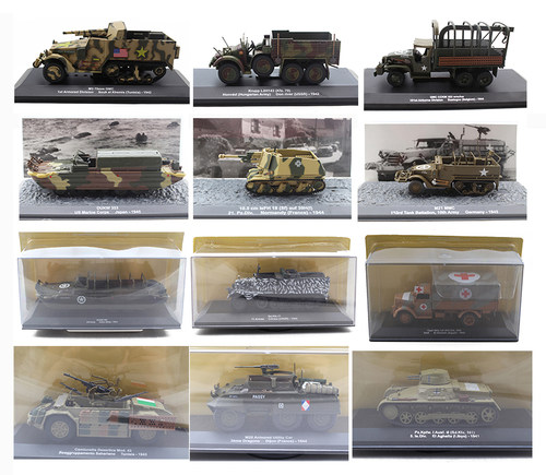 外贸卡车模型玩具IXO成品1/72/43