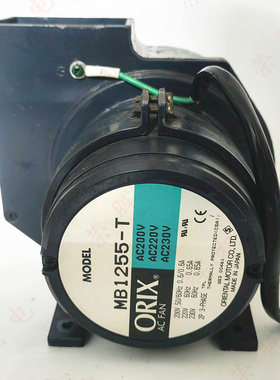 进口日本 ORIX MB1255-T AC200V 220V 0.65A 三相 离心涡轮鼓风机