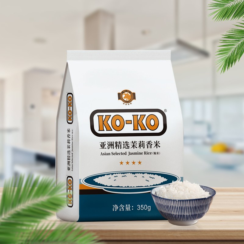 KOKO亚洲精选茉莉香米350g大米小包装家庭煮饭 粮油调味/速食/干货/烘焙 泰国香米 原图主图