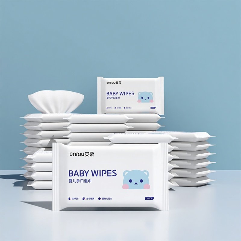 婴儿湿巾小包随身装幼儿童新生手口屁专用便携湿纸巾湿巾纸,洗护清洁剂/卫生巾/纸/香薰,常规湿巾,淘宝优惠券,粉丝福利购,淘宝优惠卷
