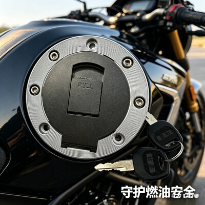 摩托车配件适用劲彪Yamaha FZR250/450/600/750 油箱盖车头油箱锁