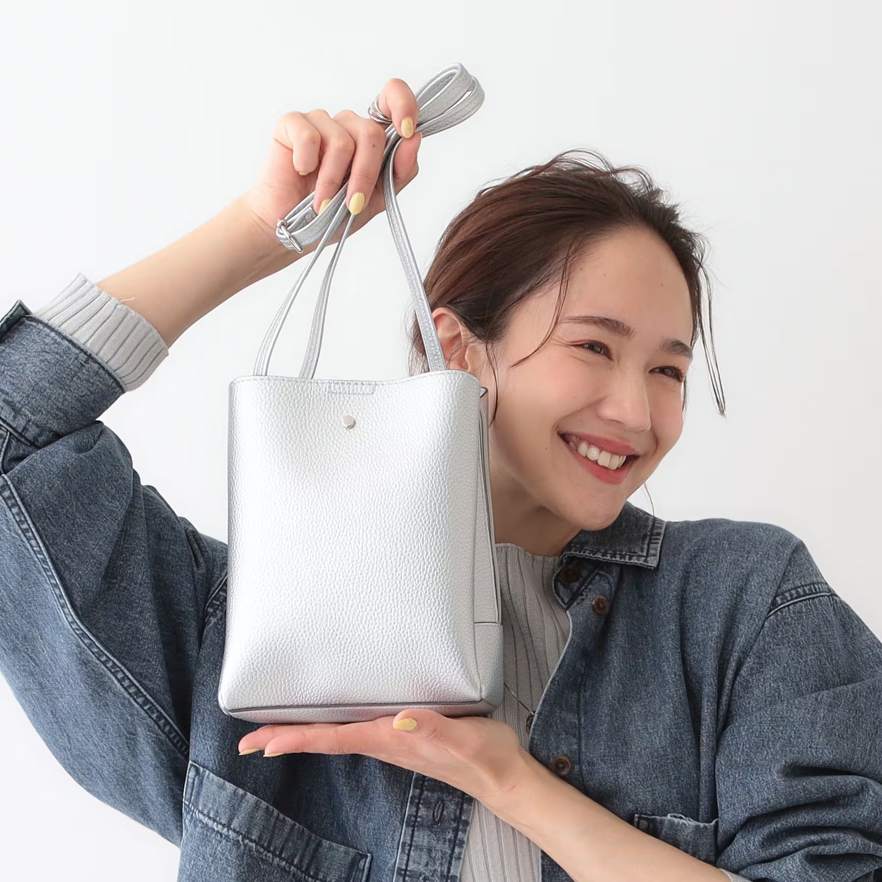 SHOO 2025秋冬季新款 日本原单外贸单肩手提迷你女包