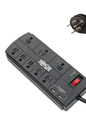 TLP88USBB【8-OUTLET SURGE PROTECTOR WITH 2】
