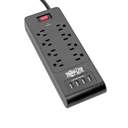 TLP864USBB【8-OUTLET SURGE PROTECTOR WITH 4】