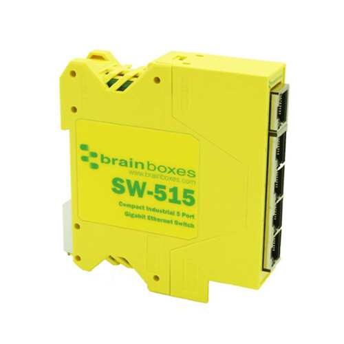SW-515【COMPACT INDUSTRIAL 5 PORT GIGABI】