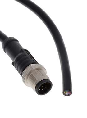 1700028163-01【2M M12 CODE-D 8-PIN MALE CABLE F】