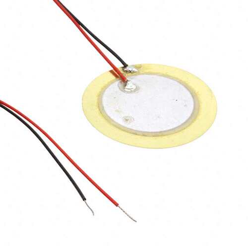 AB2025B-LW100-R【BUZZER ELEMENT STD 2.5KHZ 20MM】