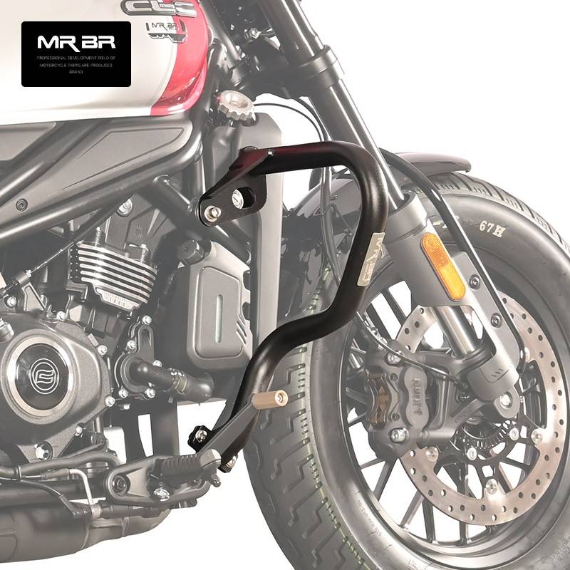 MRBR适配春风450CLC护杠250clc防摔保险杠靠背尾架水箱护网改装件