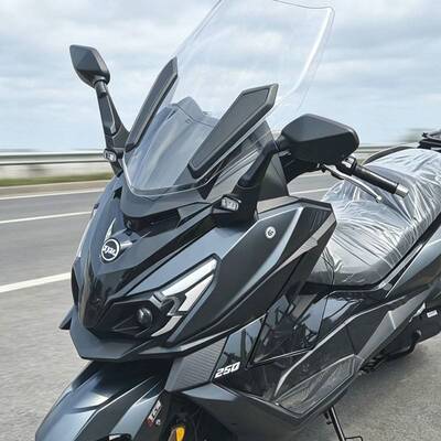骑仕牛适用三阳 巡弋 Cruisym250护膝挡风改装防寒护腿挡板配件