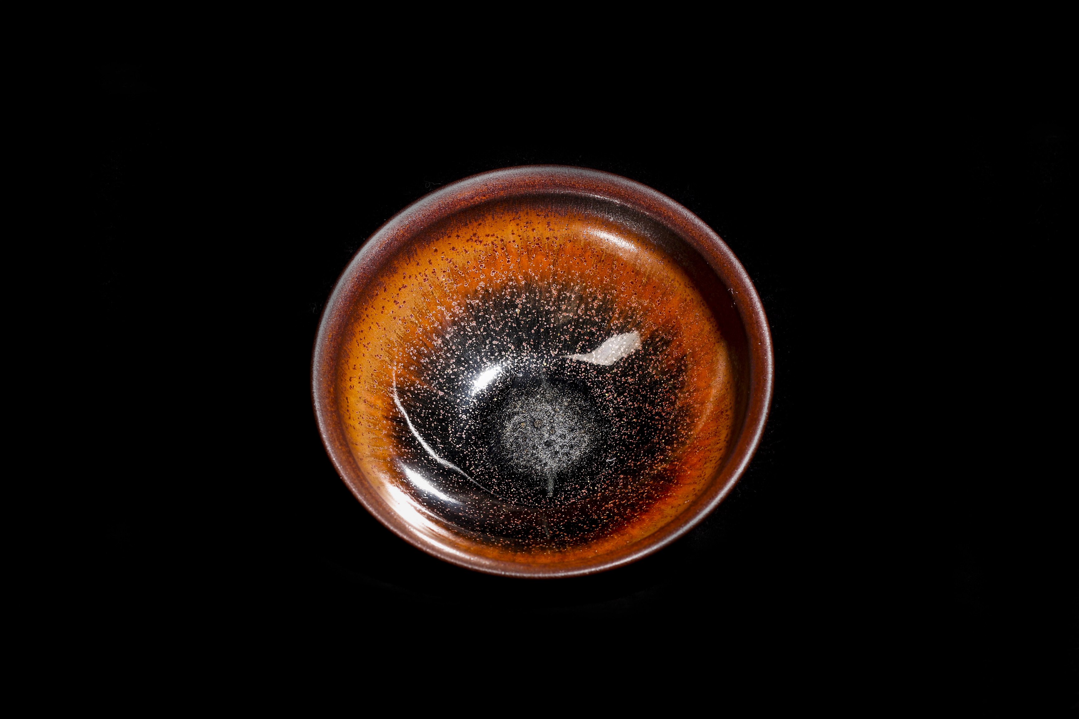 子墨建盏  陆吉通天龙窑柴烧