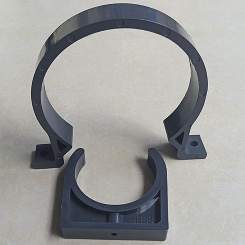 upvc管卡加厚化工骑马卡大口径