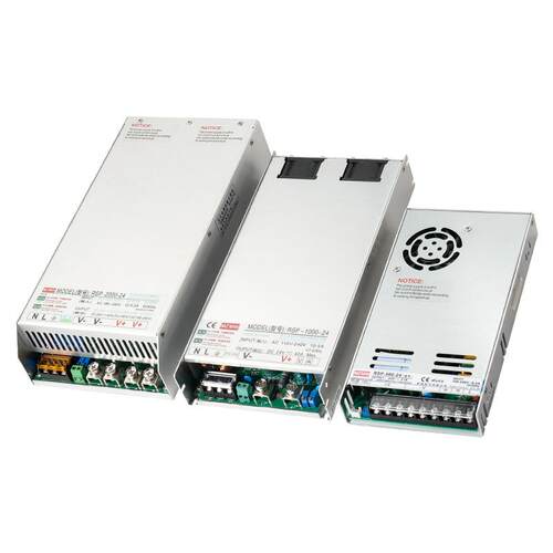 带PFC开关电源宽压输入RSP-500W1000W3000W12V24v36V48V0-220恒流