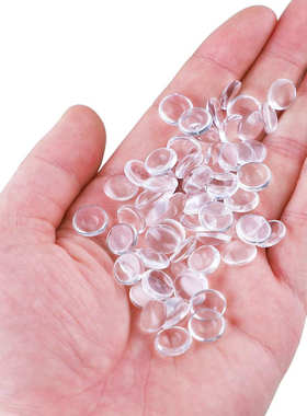 玻璃凸面圆珠Glass Cabochons Round Clear Cabochons Dome Tiles