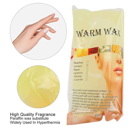 450g水蜜桃巴拿芬蜡手脚护理美甲店美容蜡Paraffin Wax Refills