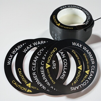 waxCollars脱毛热蜡机防污圈纸