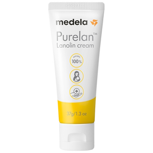 【闪降】medela美德乐乳头羊脂膏37g 100%纯乳房护理孕产妇防皲裂