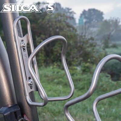 SILCA SICURO 钛合金水壶架复古超轻水杯架公路车山地车通用多色