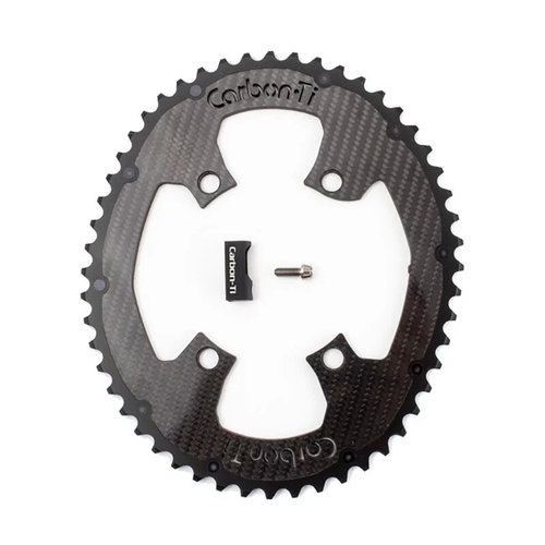 Carbon-Ti X-CarboCam BCD110x4骑行单车碳纤维公路车椭圆齿片