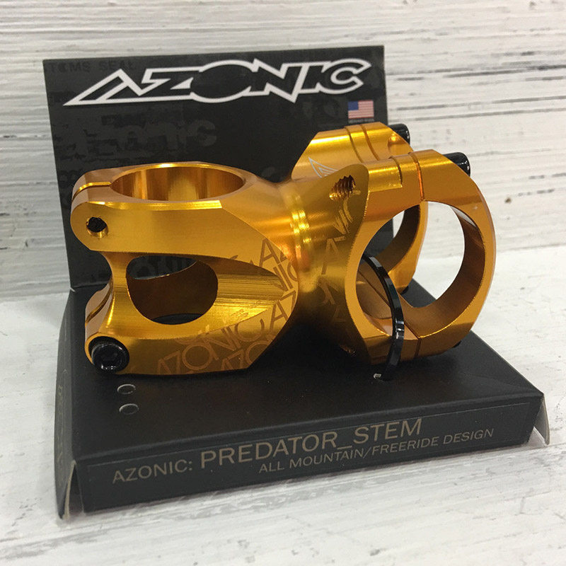 AZONIC PREDATOR 줄기 자전거 줄기 산악 자전거 조절 가능한 줄기 구즈넥 브래킷 31.8