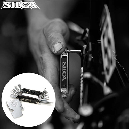 Silca 折叠内六角扳手套装硬度高万能梅花螺丝刀多功能自行车工具