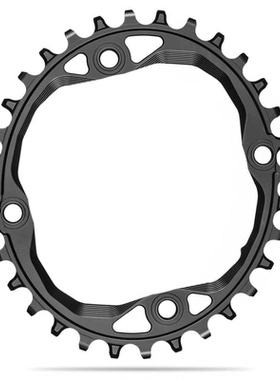 AbsoluteBlack Oval BCD104山地车椭圆齿Shimano12速HG+链条专用