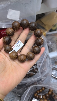 越南芽庄沉香单圈手链手串尺寸20毫米一条mm左右