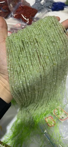 特价葡萄石3毫米角度半成品