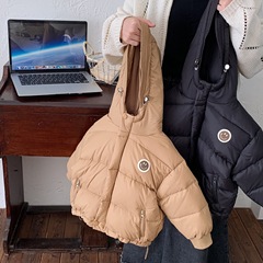 【清仓特价不退不换】冬新款连帽加厚90白鸭绒羽绒外套F0439