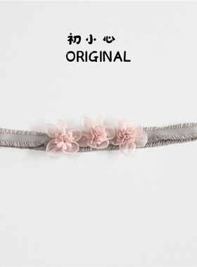 新生儿满月百日头饰小月龄婴儿发饰韩版小号蝴蝶结宝宝发带