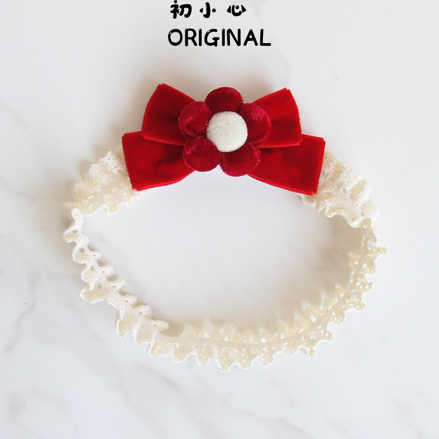 0-3岁不勒头婴儿发带甜美蝴蝶结