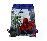 Двусторонний мешочек из нетканого материала, барсетка, сумка для хранения, Человек-паук, на шнурках, подарок на день рождения