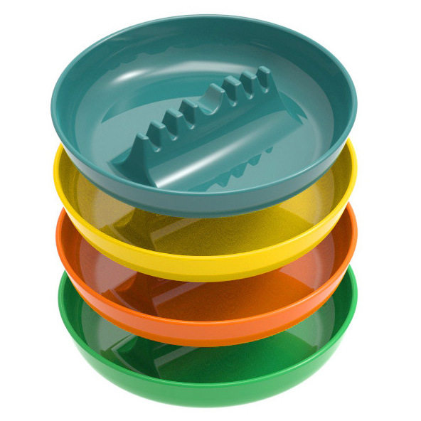 亚马逊跨境混色A5圆形密胺仿瓷美耐美耐皿塑料烟灰缸雪茄烟灰缸,家居饰品,装饰烟灰缸,淘宝优惠券,粉丝福利购,淘宝优惠卷