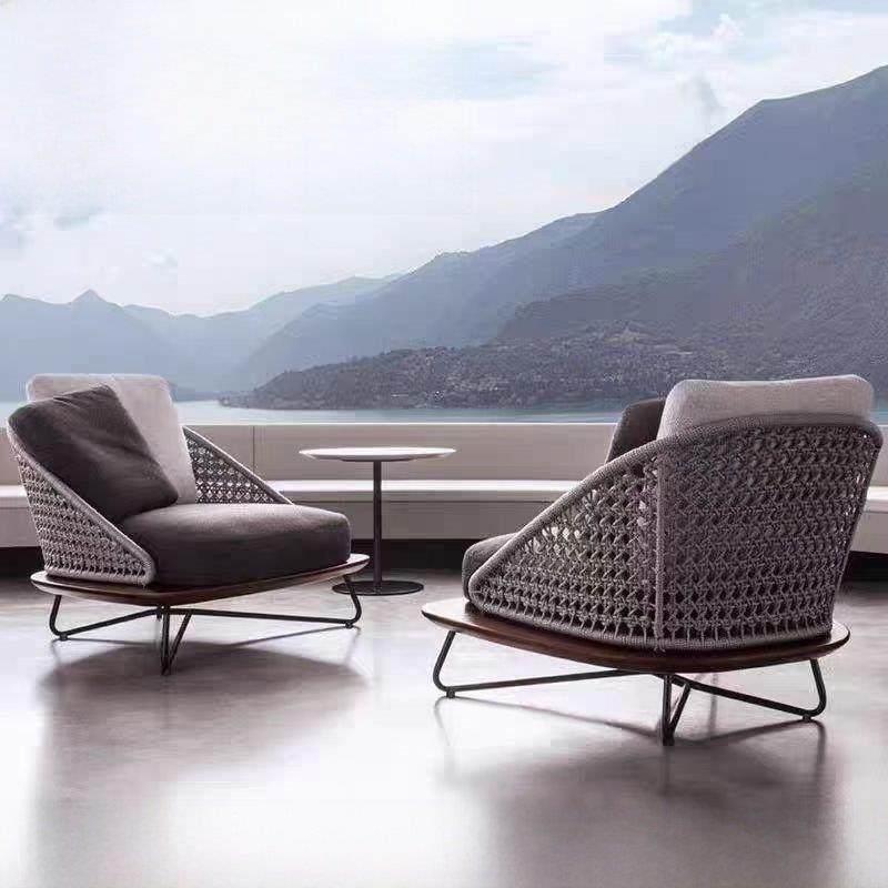 户外藤沙发北欧酒店别墅庭院餐厅防水防晒高端柚木桌椅藤椅组合,住宅家具,户外沙发,淘宝优惠券,粉丝福利购,淘宝优惠卷