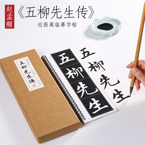 赵孟頫行楷柳先生纸中作乐