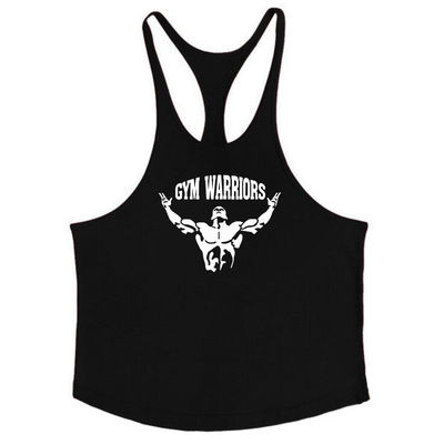 bodybuilding tank men gym workout fitness mouwloos stringer