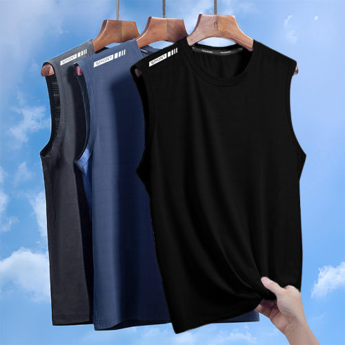 compression tank tops gym workout fitness vest私人专属冰丝