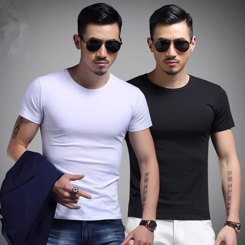 quick dry t-shirt shirt compression tee tops莫代尔冰丝光棉