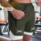 双层运动短裤 deck 速干透气Mens 男短裤 Latest Double Gym Shorts