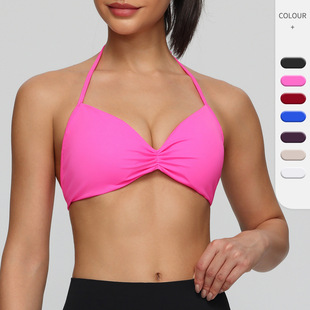 for Women Halter 女运动内衣Sports Sexy Bra Neck Gym Yoga