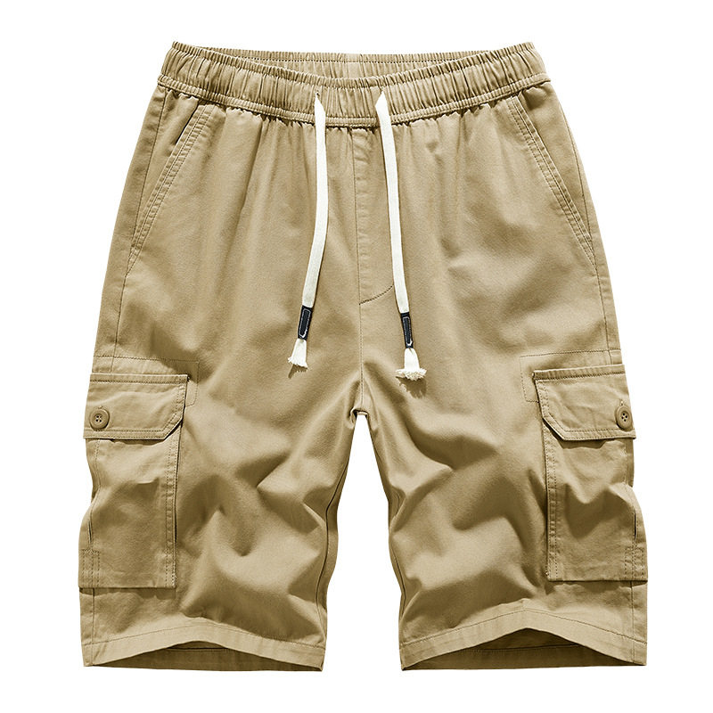 men shorts boxer新款欧美男士工装五分中裤宽松大码多袋运动休闲