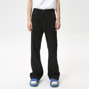 denim pants male 男new man jeans men leg 牛仔裤 wide